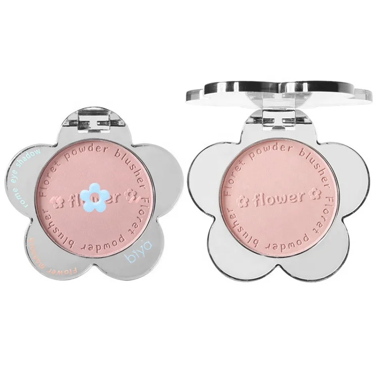 Wholesale 3 Shades Blusher Cream 2023 New Arrival Flower Shape Makeup Pretty Waterproof High Coverage Concealer Blush