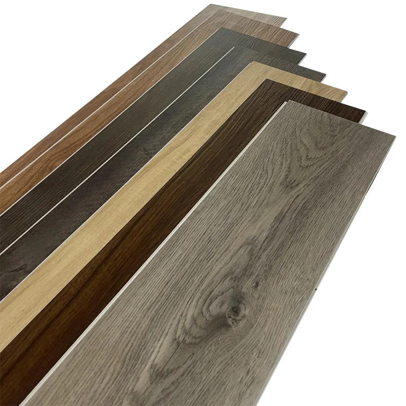 4mm waterproof luxury vinyl click tile plank pisos pvc vinilico spc flooring terrazzo plain vinyl matte spcing floor for hotel