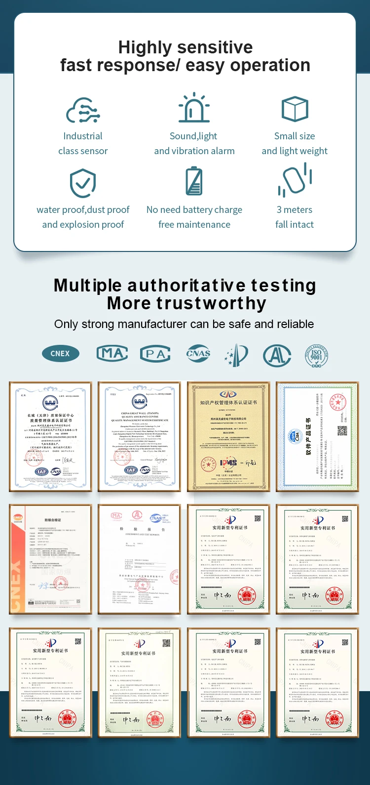 Industrial Gas Detector