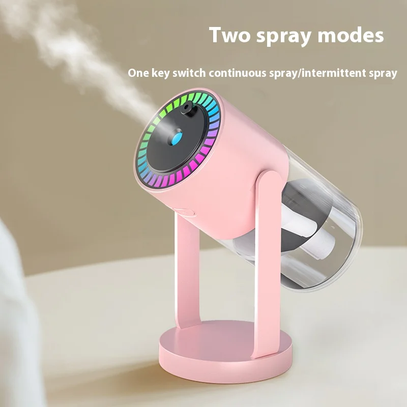 Unique Product Portable Mini Led Star Light Fog Mist Aroma Essential Oil Diffuser Usb Starry Sky Top Car Humidifier