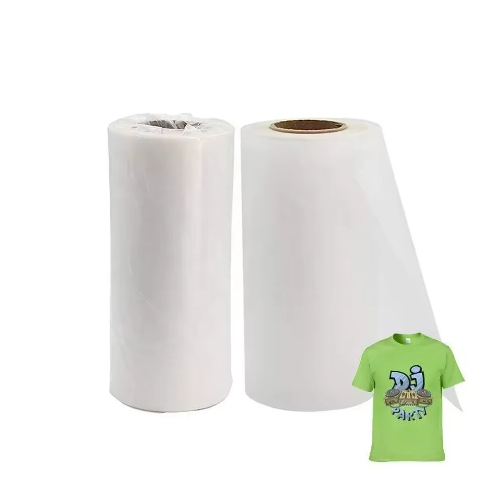Fast Shipping Hot Cold Peel 60cm 80cm Printable Good Color DTF Film Roll For T Shirt Printer