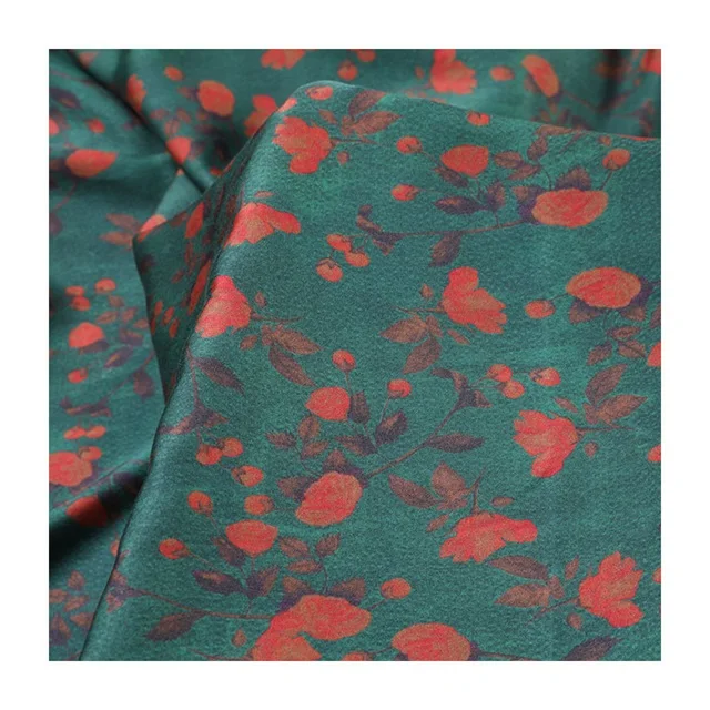 Тканое искусственное волокно Challis с Африканским цветочным принтом, хороший поставщик, низкая цена, 100% искусственная ткань, вискозная ткань для платья для девочек