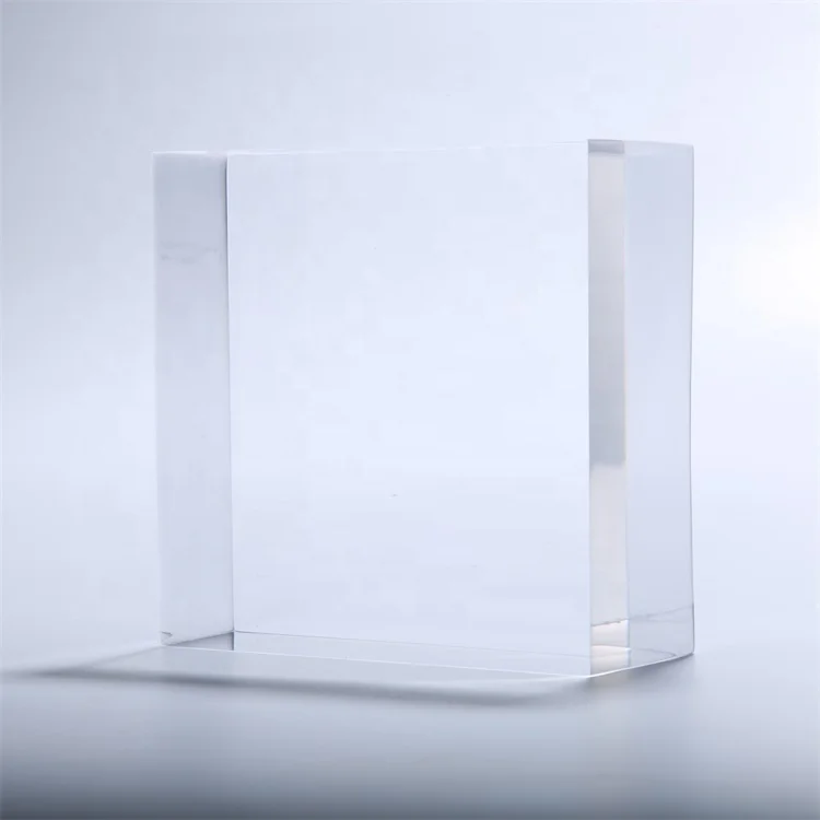 China supplier transparent plexiglass acrylic sheet super large one time cast acrylic vanishing edge for swimming pool