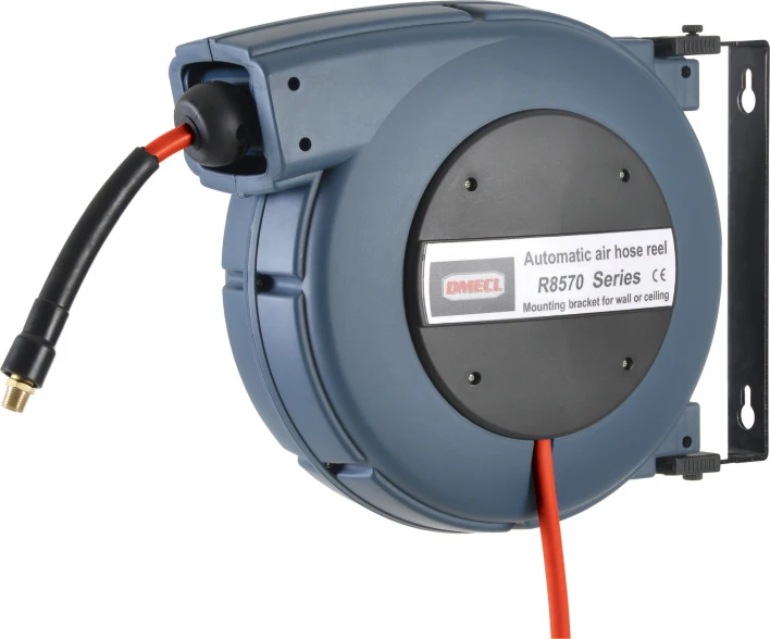 Hose Reel Automatic Retractable Low Pressure Hose Reel Air/Water 1/2' inch. x 50 ft MAX.300PSI