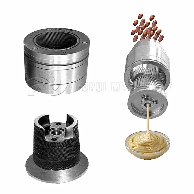 Trade Assurance mini peanut butter grinder machine/colloid mill for nuts paste/peanut butter production line