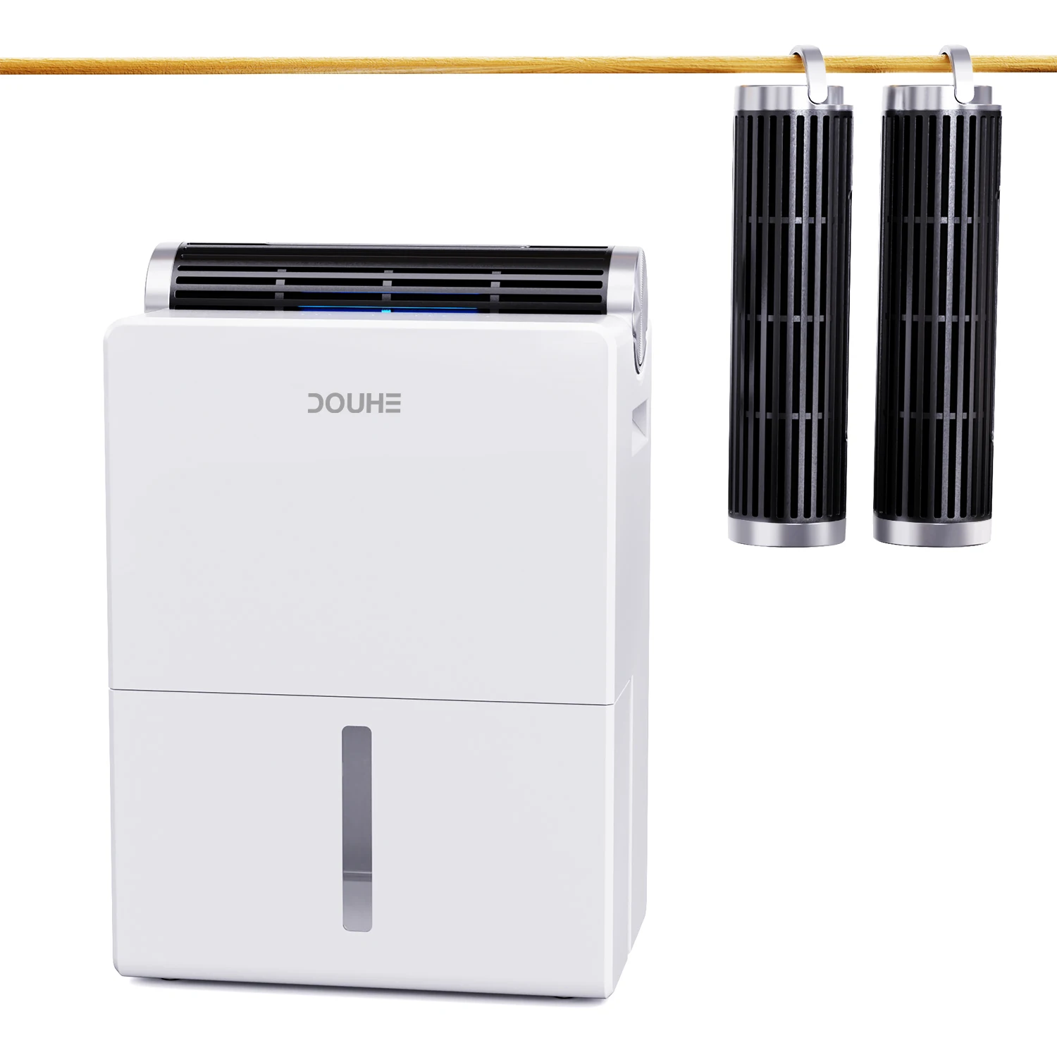 2 In 1 Peltier Smart Thermoelectric Combine Desiccant New Style Home Closet Ultra Quiet Air Dehumidifier Desiccant Air Dryers