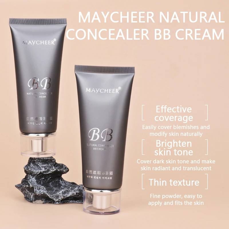 MAYCHEER Cosmetics BB Cream Natural Waterproof Matt Liquid Makeup Foundation BB Cream