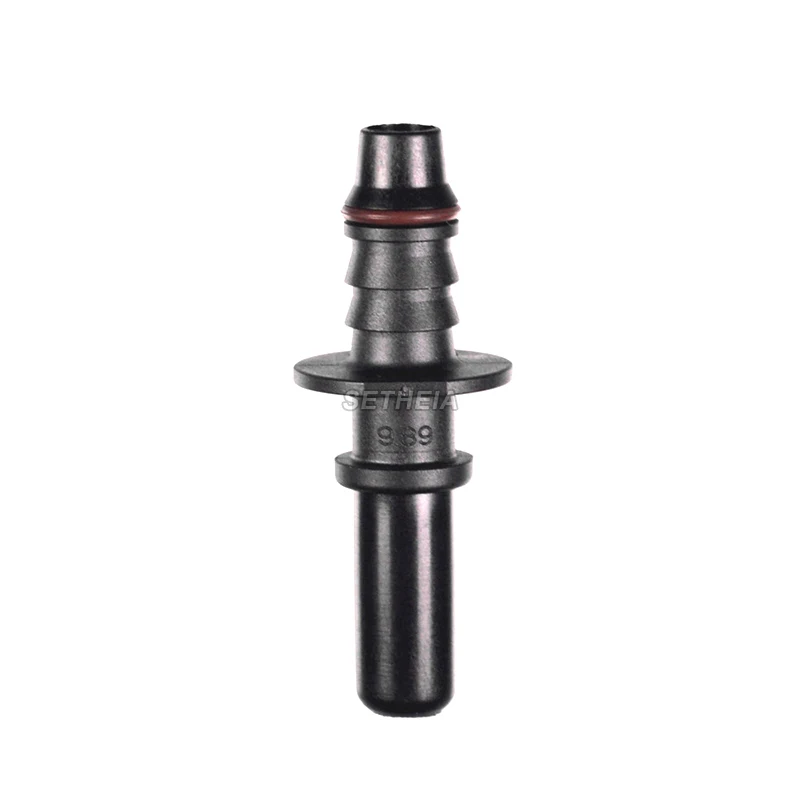 SAE 9.89mm-ID8mm male quick connector for car fuel urea water line system nylon pipe rubber hose fittings connect