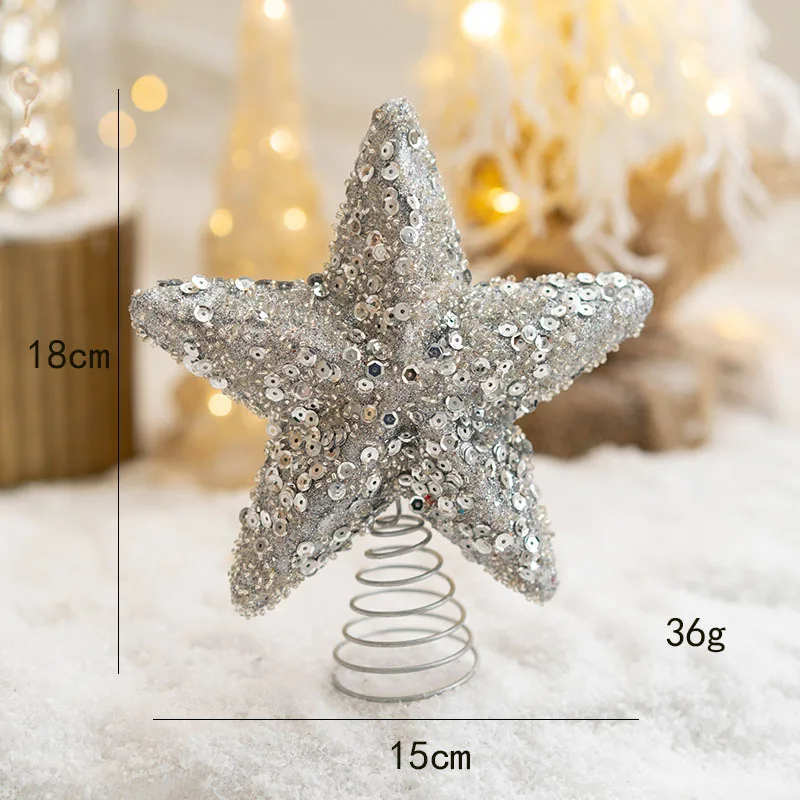 Golden Christmas ball colored drawing ball Christmas tree decorative ornaments Christmas decorations