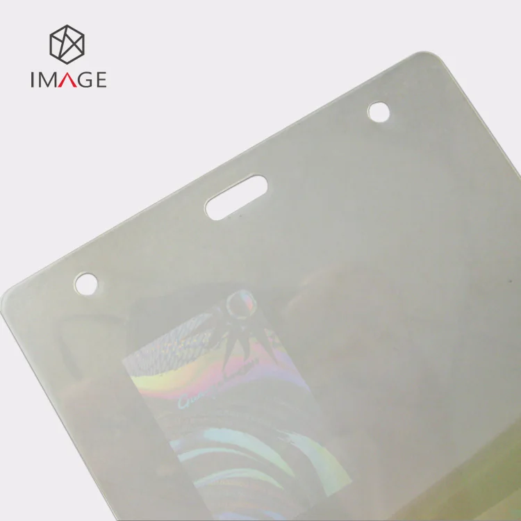 175 mic A4 Size PET EVA Hologram Hot Laminating Pouch Film for PVC ID Card