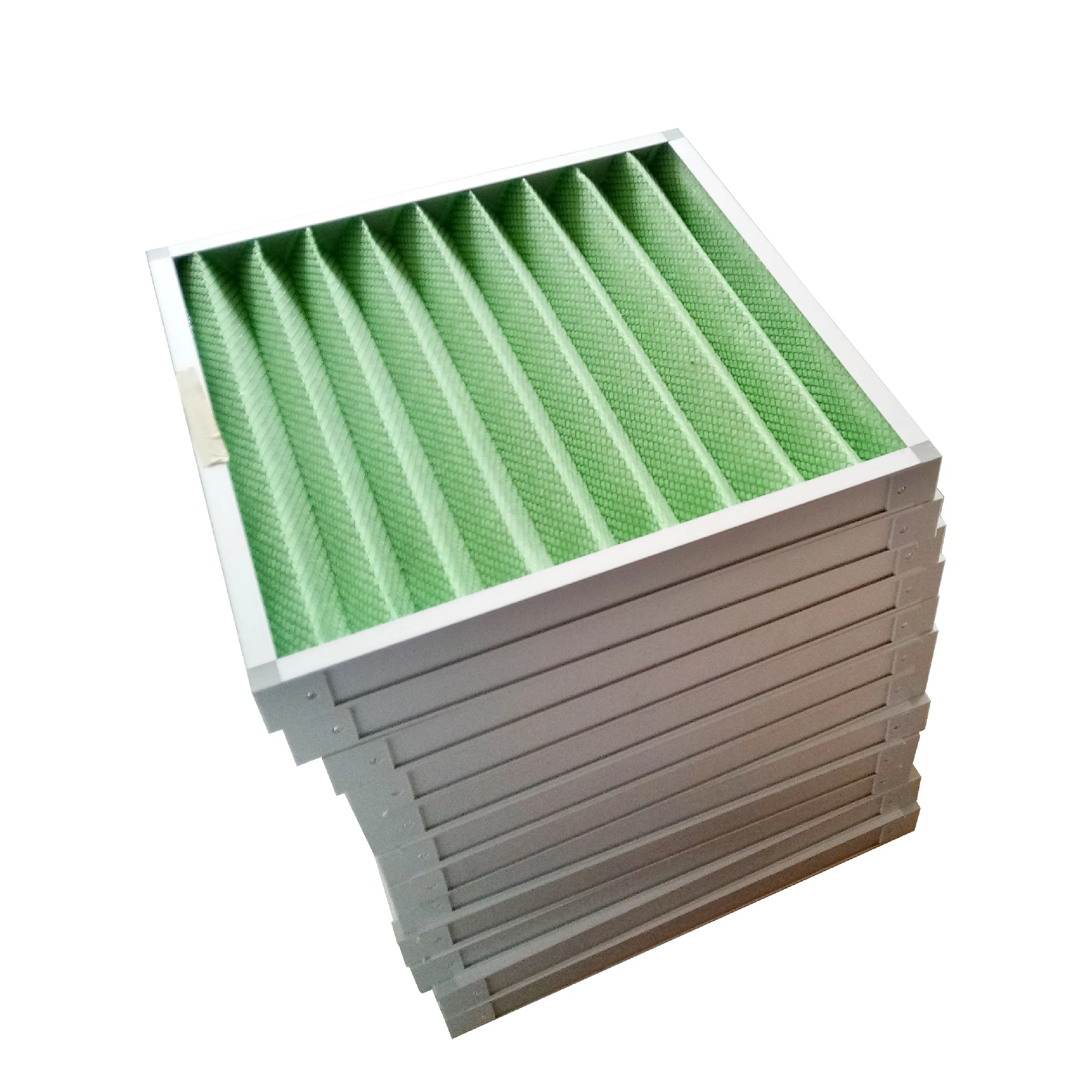 G4 HVAC электростатический хлопок первичный эффективный плиссированный первичный эффективный фильтр с возвратным вентиляционным воздушным фильтром по индивидуальному заказу