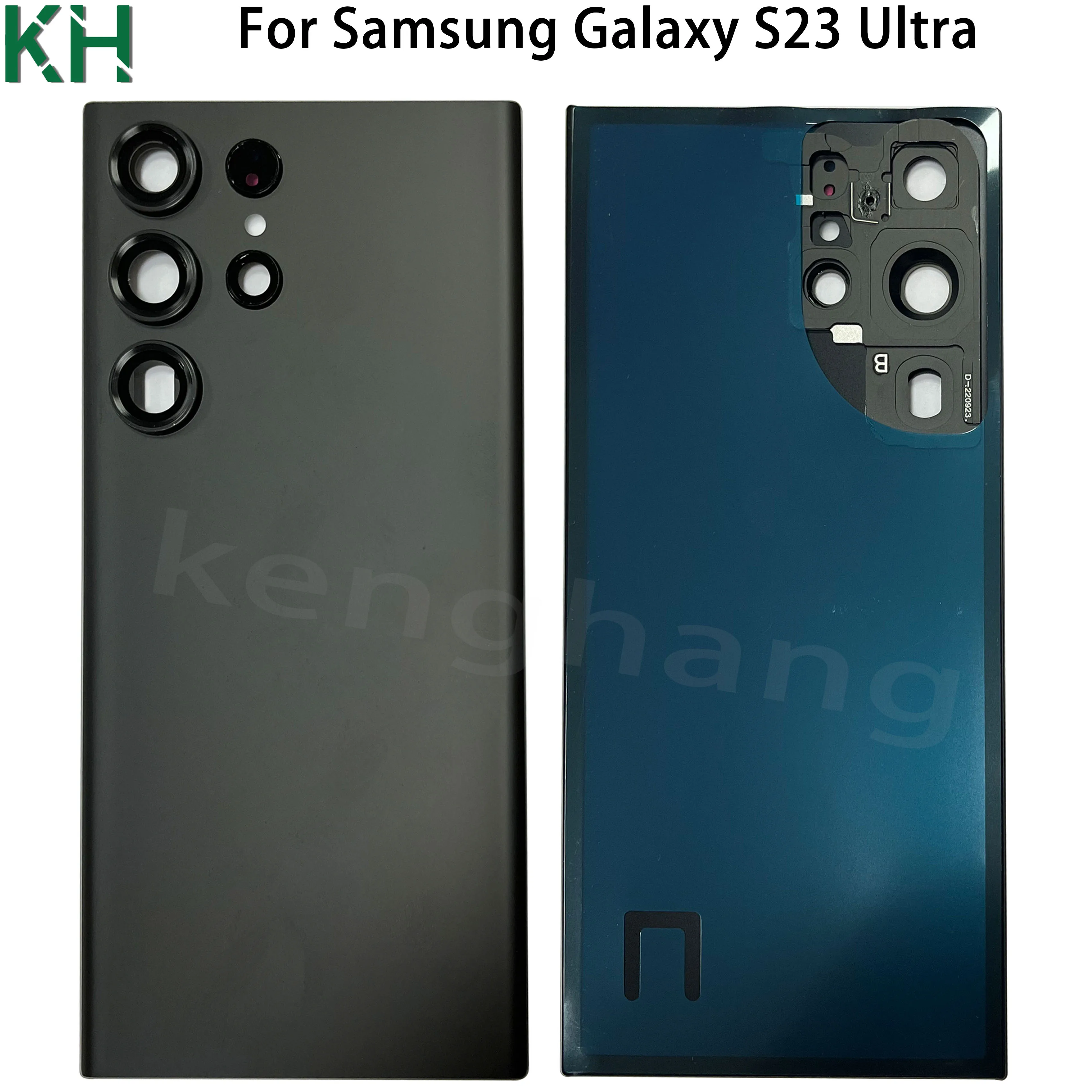 Задняя крышка корпуса средняя рамка запасные части для Samsung Galaxy S23 ультра аккумулятора с