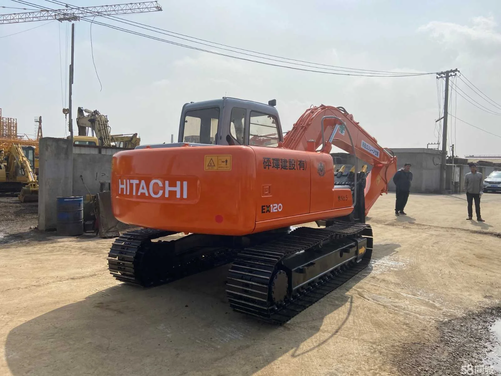 Used Hitachi Ex120 Excavators Good Condition 12 Ton Cheap Ex120-2 Ex120-3 Ex120-5 Japan Original for Sale