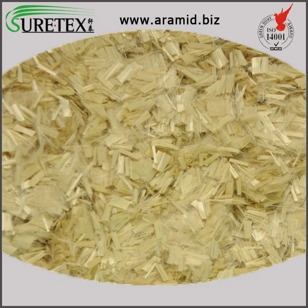 6mm Para Aramid Short Cut Fiber Chopped Strand for Making Various Reinforced Compounds