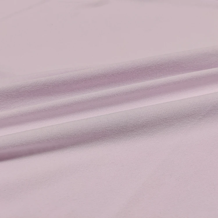 Eco Friendly Recycle Polyester Organic Cotton Knit Single Jersey Tshirt Fabric