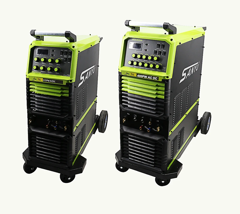 TIG Welder 400A AC DC Water Cooler Argon Arc Welder TIG Welding machine Inverter SANYU IGBT Pulse