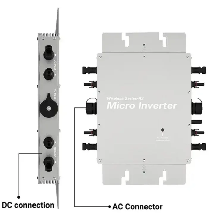 Micro-Onduleur Mppt 600 Вт 1600 Wi-Fi Micro Onduleur Solaire 2800 инвертор для солнечных панелей