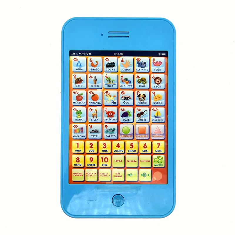 Spanish English Learning Educational Toys Tablet Computer Learning Machine Early Education Toys
