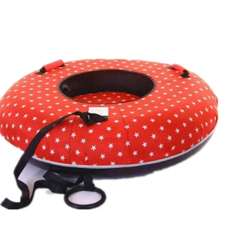 Towable Heavy Duty oxford inflatable snow tube with cover