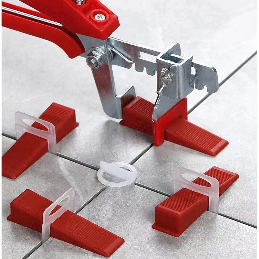 Factory Price White 100Pcs Stone Tile Leveling System Clips Ceramic Spacers 1mm 1.5mm 2mm 2.5mm 3mm 4mm 5mm