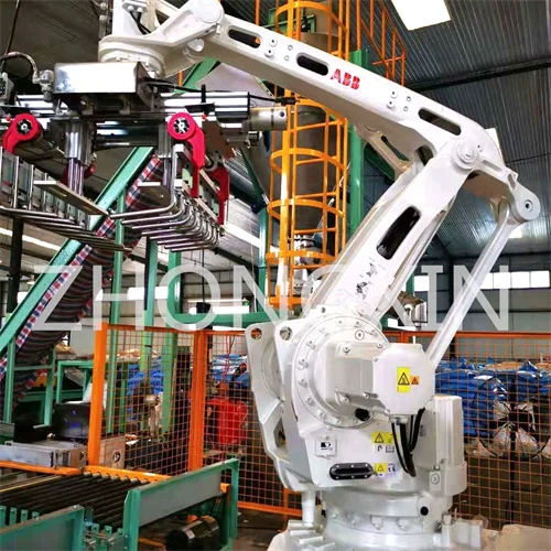 10kg 20kg 25kg 50kg High Quality Automatic Carton Box Starch Bag Robot Palletizer