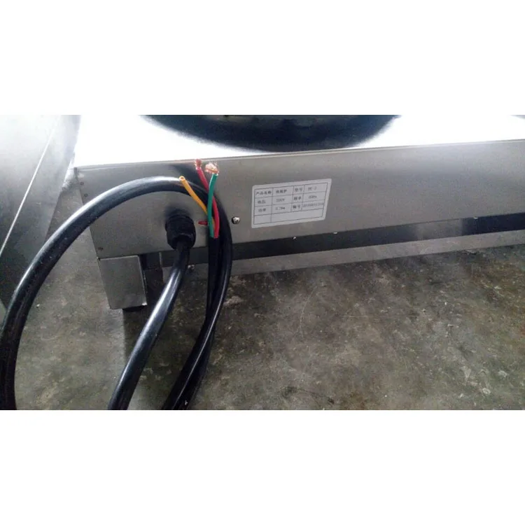 Factory Wholesale Electric Crepe Maker Machine Double Plate Crepe Maker With Stainless Steel Body