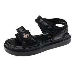 2023 new fashion summer flat sandals women luxury designer sandals Flat Sandals