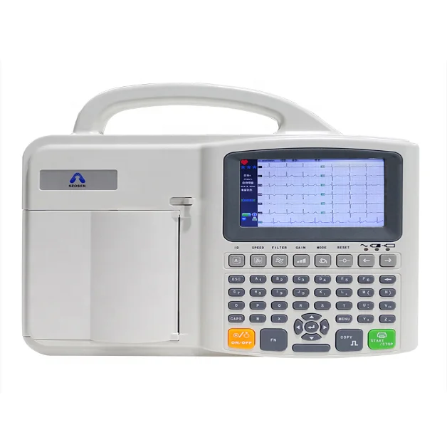 Hospital Medical 12 Channel 24 Hour Monitor System Holter Leads Ekg Ecg Portable Device Monitoring  Ecg Machine