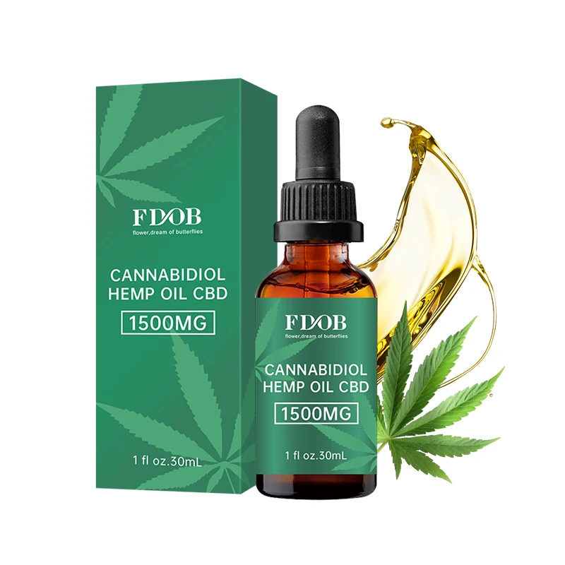 Natural herbal hemp seed oil tightens skin antioxidant cbd face serum anti ageing device hydrating acid serum private label
