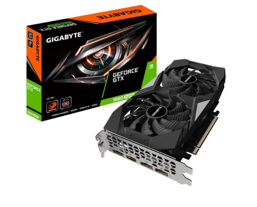 Gigabyte Nvidia GeForce GTX 1660 SUPER OC 1660Ti OC graphics card non LHR 192bit 6GB GDDR6