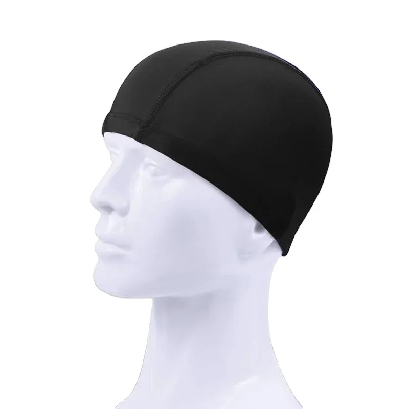 New 2024 Waterproof Swimming Cap Adult Woolen Children Elastic Comfortable Swimming Cap