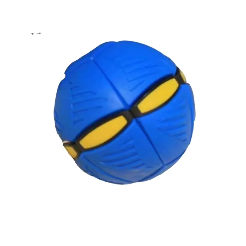 2022 new arrival flying  Ball Classic Blue Throw A Disc Catch A Ball Time Delay Transformation Flying Toy for kids play games