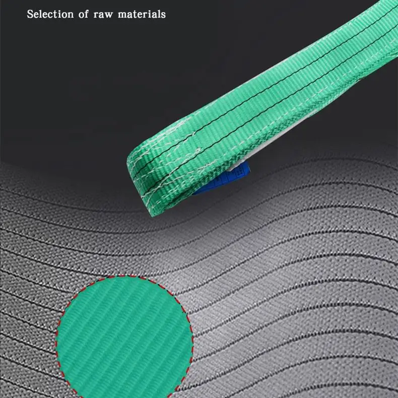 hoist lifting belt/nylon webbing sling/polyester slings webbing soft lifting slings