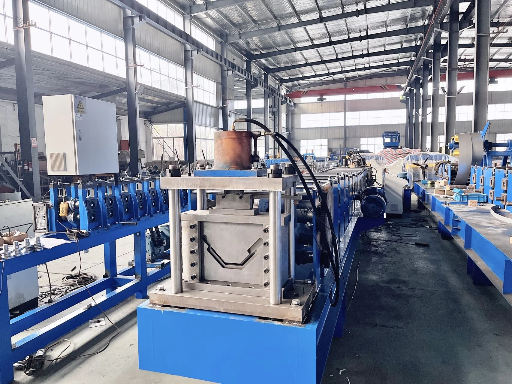 Rain Spout Gutter Forming Machine Popular Design House Rain Water Gutter Roll Forming Machine