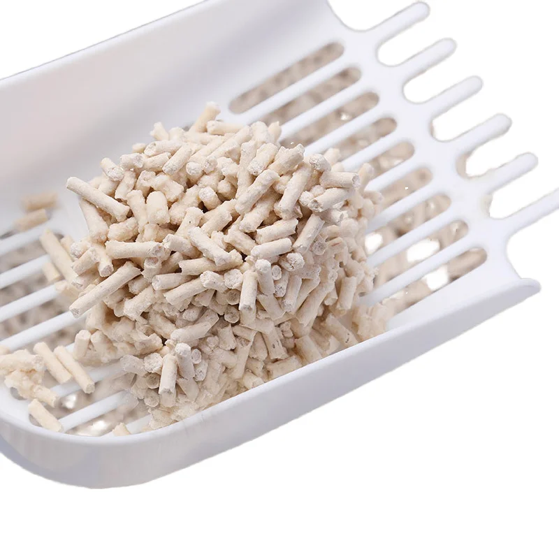 Natural Biodegradable Flushable Tofu Cat Litter Odor Eliminating and Dust-Free Soft on Paws