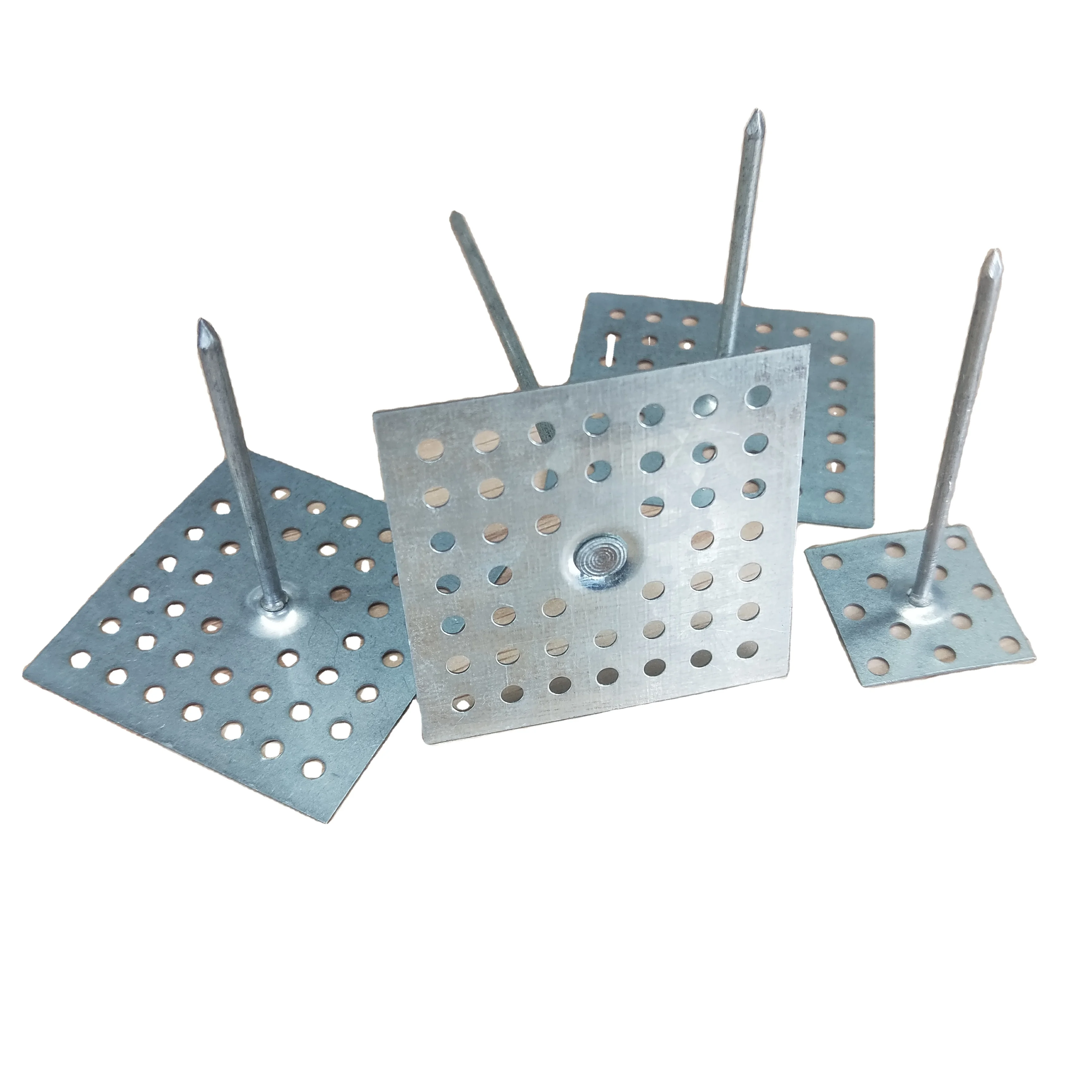 Factory Wholesales Metal Insulation Hanger Pins Perforated Self Adhesive Insulation Pin