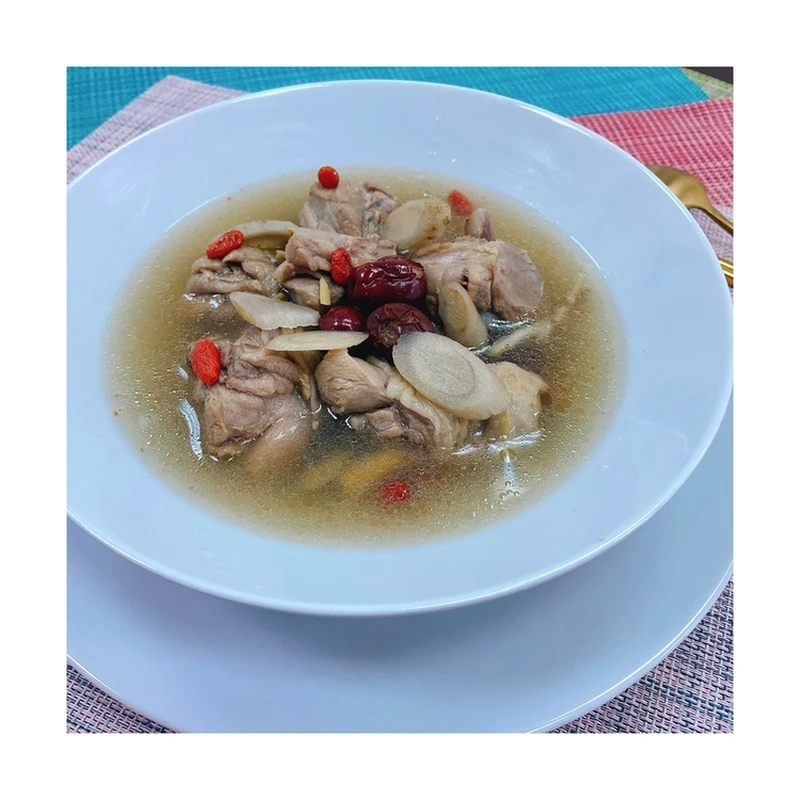 High Quality Promotional Delicious Chinese Style Food Burdock Chicken Soup