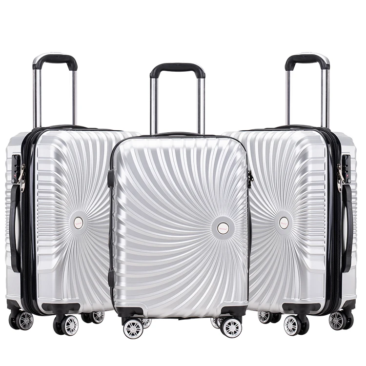 Wholesale New Style High Quality Fashion ABS+PC Trolley Suitcase Luggage