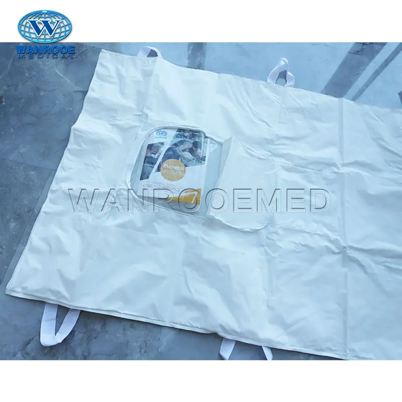 GA404 PEVA Communicable Disease Isolation Mortuary Corpse Bariatric Dead Body Bag for Sale