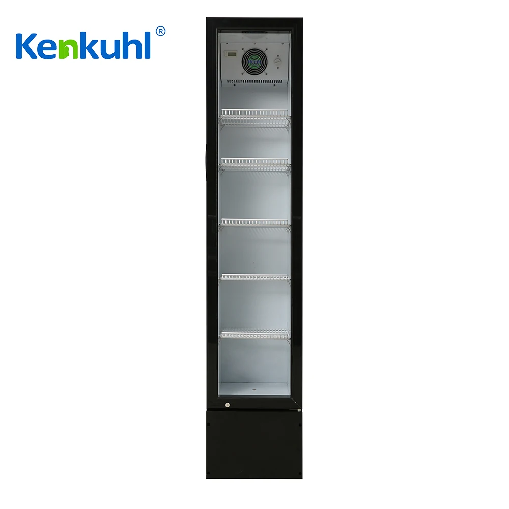 Kenkuhl commercial single door upright  wine bottle beverage cooler fridge refrigerator