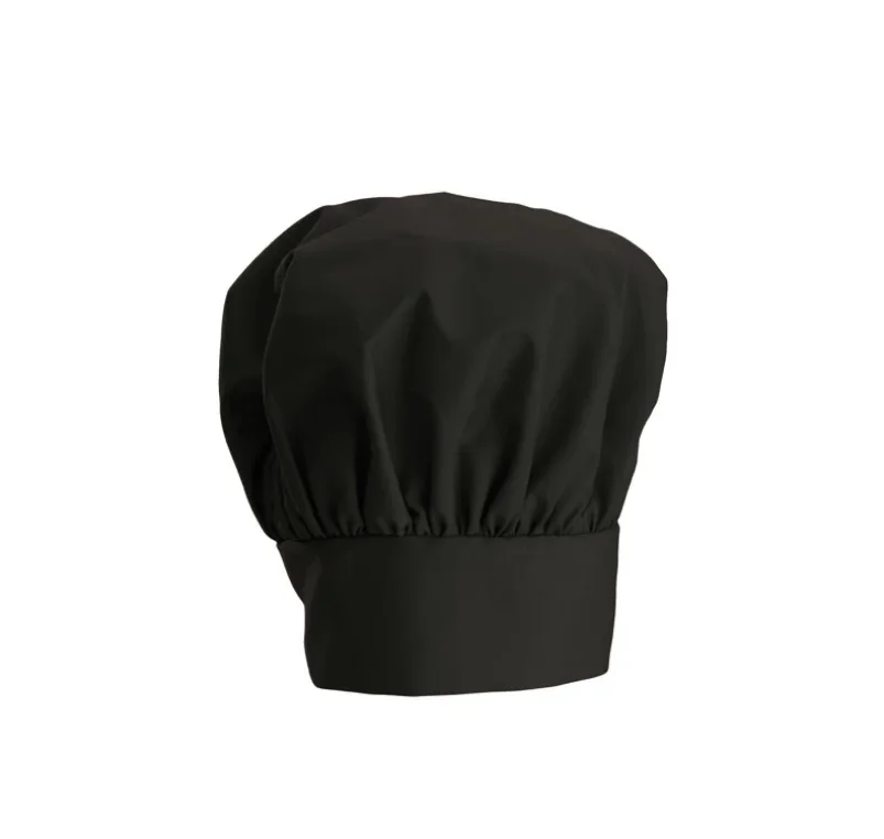 
Poly Cotton Standard Size Chef Hat Caps for Wholesalers - Hotel Uniform 