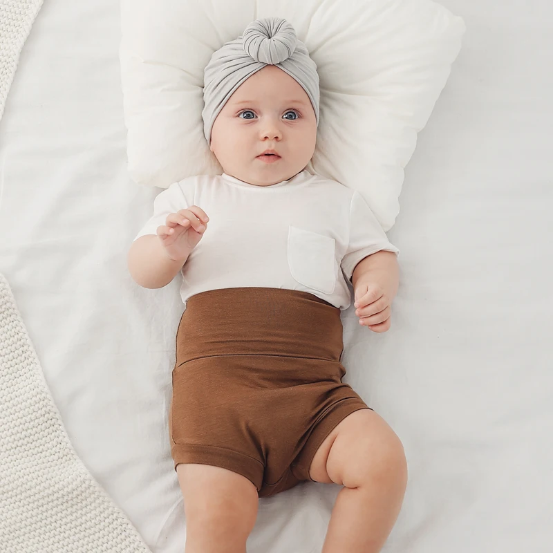 Newborn Baby Pants 100% Bamboo Toddler Breathable Baby Boy Clothes Fashion Baby shorts Pants 6986