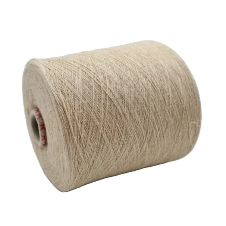 
30s L30/C70 flax cotton blended yarn ring spinning for knitting 