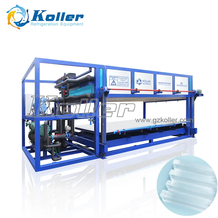 Koller Automatic Transparent Ice Block Machine 1000kg Clear Round Ice Machine Pure Sphere Ice Ball Maker