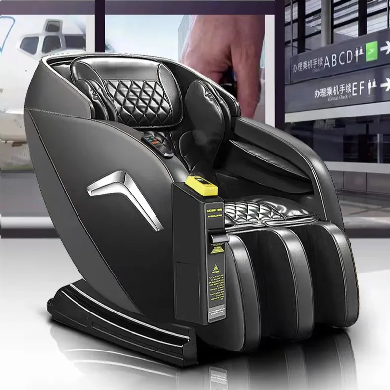 GUOHENG MALL Coin Bill Acceptor Operated Commercial Zero Gravity Vending Massage Chair With Credit Card Machine