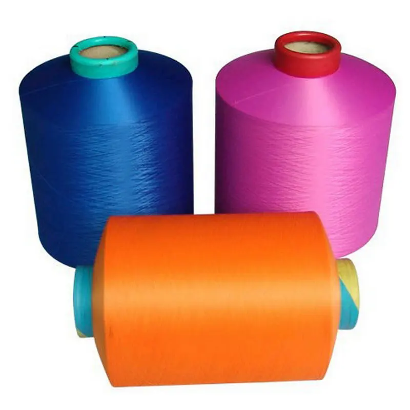  Manufacturer Hot Selling Products DTY 450D/144F TBR Golden HIM Polyester