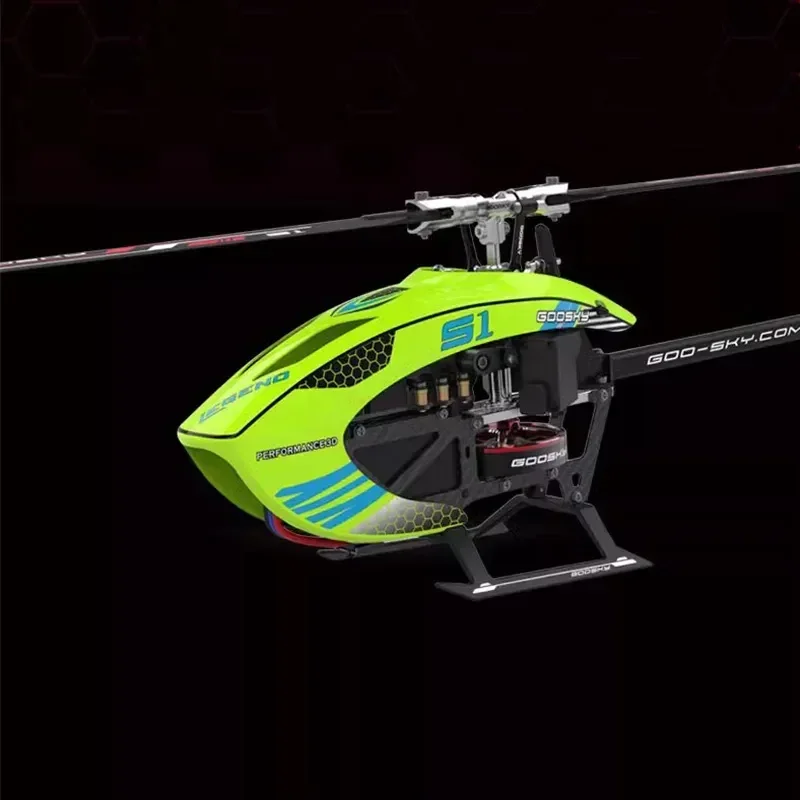 Goosky S1 BNF 6ch 3d трюк двойной бесщеточный двигатель прямой привод Flybarless Радиоуправляемый вертолет игрушки подарки