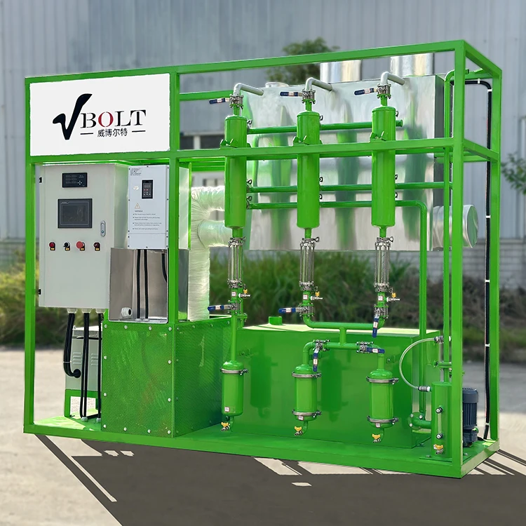 MINI Small Batch Waste Oil Distillation and Refining Diesel Refinery