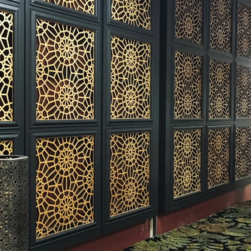 
Laser cut metal panel room divider decorated metal panels interior wall decorative panel 