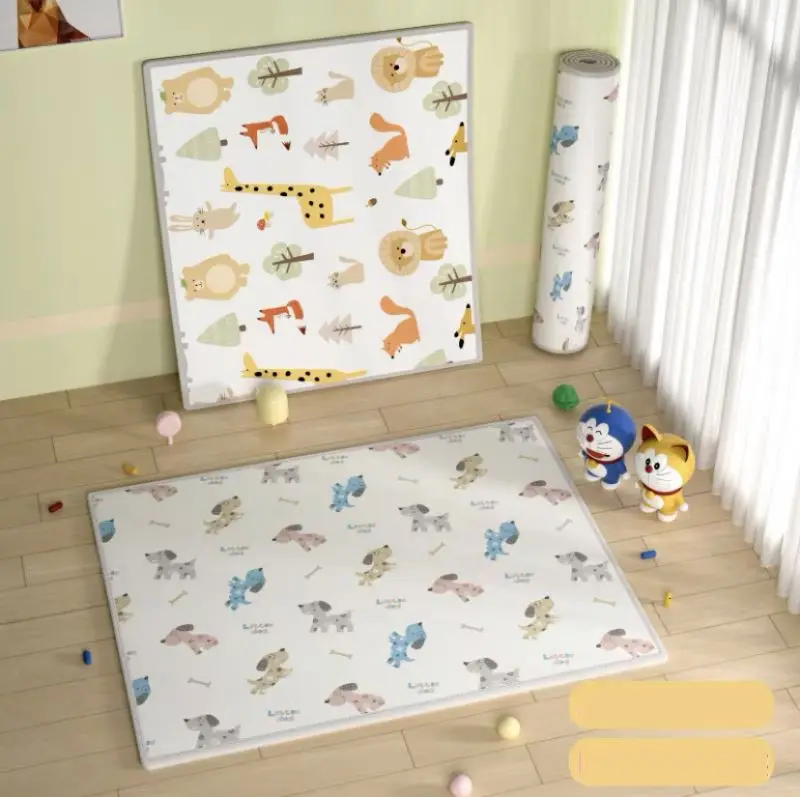 Double Sides  Play Zoo Non Toxic Play Mat Waterproof And Non-Toxic Baby Playmat